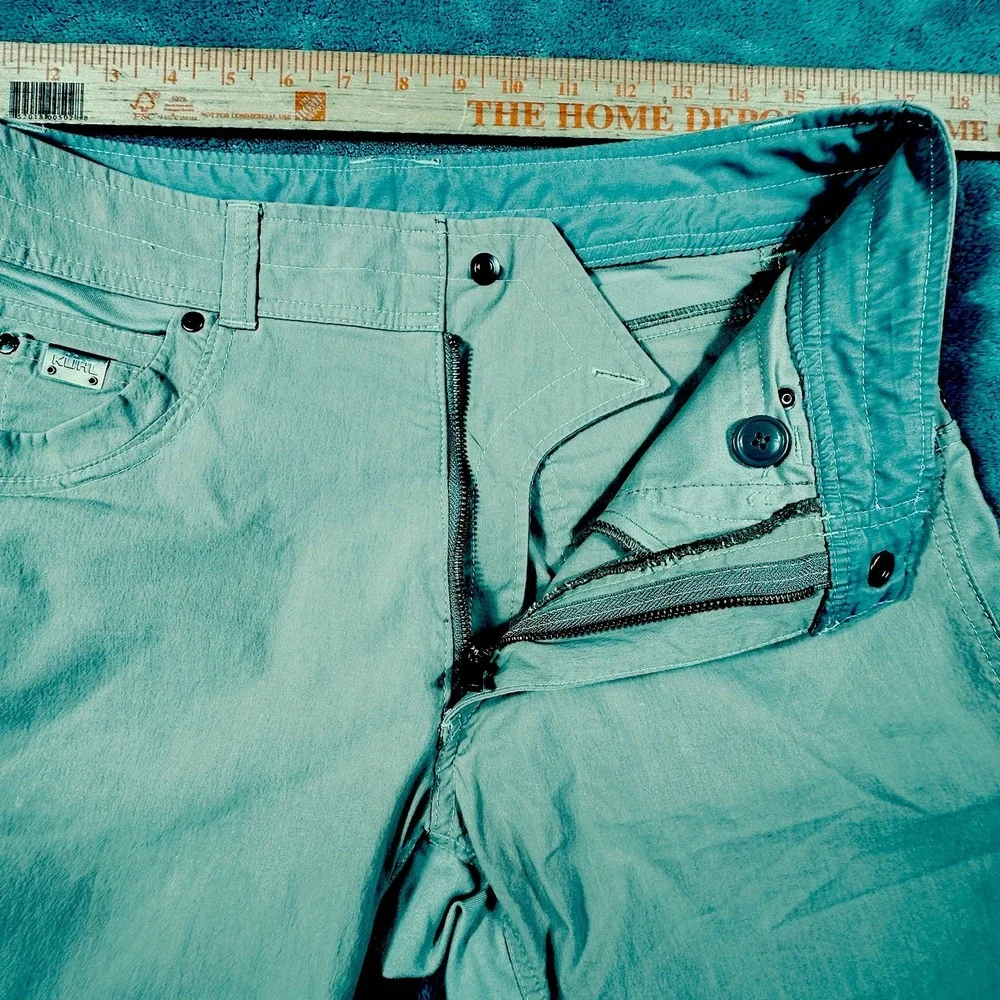 Kuhl Shorts Mens 32 Beige Radikl Chinos Hiking Trail Camping Gorpcore Outdoors